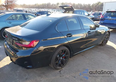 2025 BMW M340I xDrive z USA, uszkodzony, nr VIN 3MW69FT09S8F66310